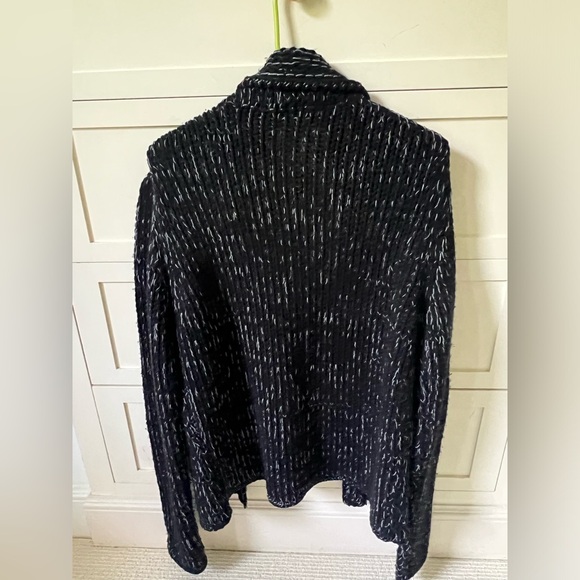 Italian knit men’s cardigan wool blend. - Picture 2 of 9